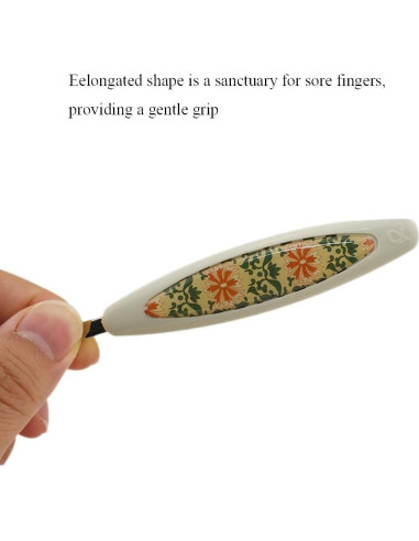 Desgarrador de Costuras HAHIYO Ergonómico 12.5 cm Blanco