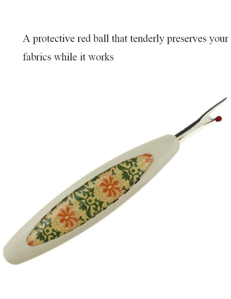 Desgarrador de Costuras HAHIYO Ergonómico 12.5 cm Blanco