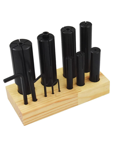 Conjunto de Mandriles Expansibles ALL-CARB 8 Piezas 6-32 mm