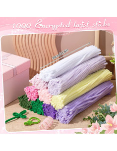 Juego de Limpiapipas Peryiter 1402 Piezas 30 cm Multicolor 2