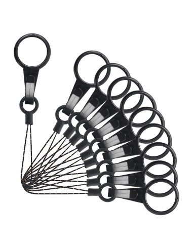 Cintas para el Cuello YOUOWO 10 Pcs con Anillo de Dedo