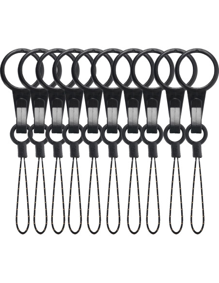 Cintas para el Cuello YOUOWO 10 Pcs con Anillo de Dedo