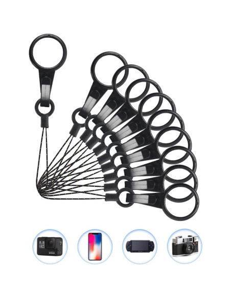 Cintas para el Cuello YOUOWO 10 Pcs con Anillo de Dedo