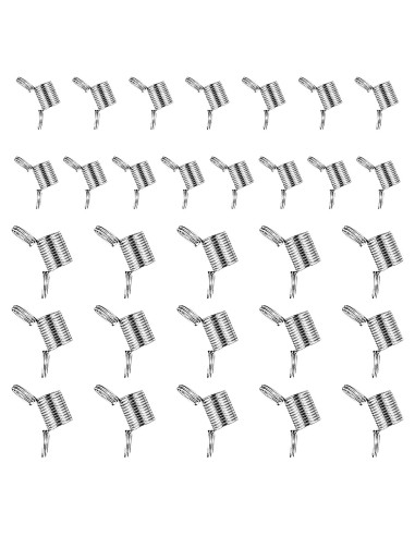 30 Sujetadores de Perlas DOPENSPI, 15 Grandes y 15 Pequeños