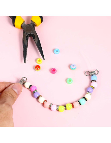 30 Sujetadores de Perlas DOPENSPI, 15 Grandes y 15 Pequeños