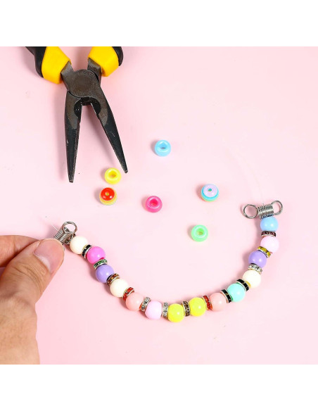 30 Sujetadores de Perlas DOPENSPI, 15 Grandes y 15 Pequeños