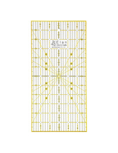 Regla de Acolchado Elan 30 x 15 cm Acrílica Transparente