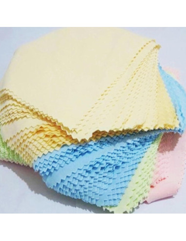 100 Paños de Microfibra LGXEnzhuo 13x13 cm para Limpiar