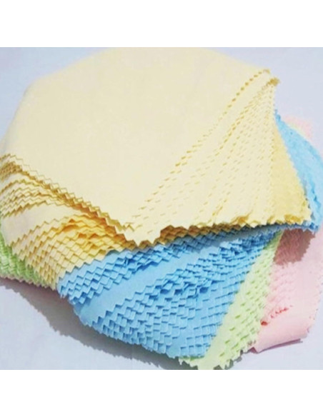 100 Paños de Microfibra LGXEnzhuo 13x13 cm para Limpiar