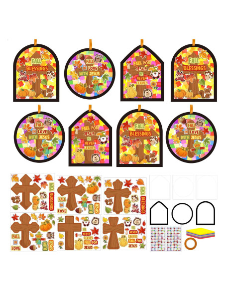 Kit de Manualidades Religiosas Otoño Cinrobiye 24 Piezas