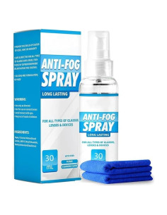 Limpiador de Lentes Antivaho ZRS 30ml - Spray para Gafas