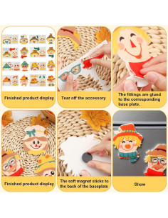 Kit de Manualidades de Espantapájaros Ferraycle 16 Piezas 2