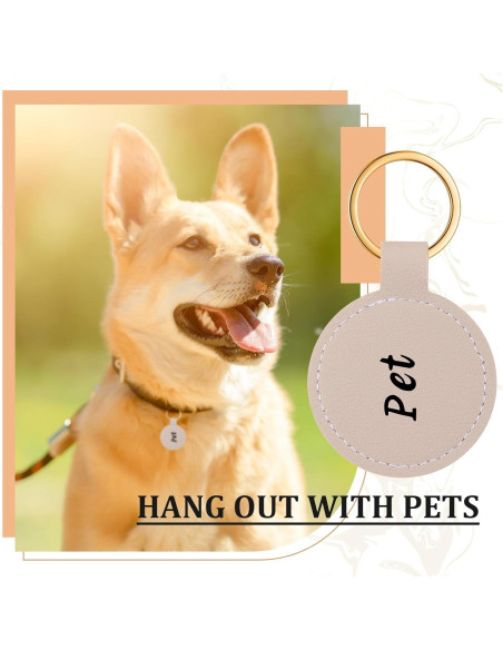 36 Llaveros de Cuero Sintético Wavyknot para DIY 8x5 cm