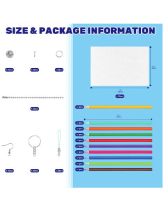 Kit de Manualidades Waltool 161 Piezas con Películas Retráctiles 2