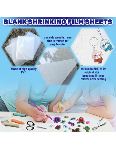 Kit de Manualidades Waltool 161 Piezas con Películas Retráctiles