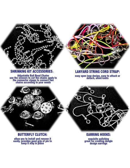 Kit de Manualidades Waltool 161 Piezas con Películas Retráctiles