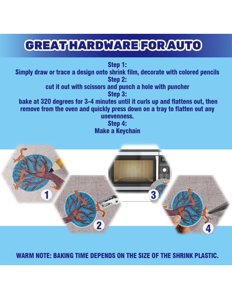 Kit de Manualidades Waltool 161 Piezas con Películas Retráctiles