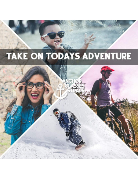 Correa Ajustable para Gafas 6 Pack - Nylon Universal