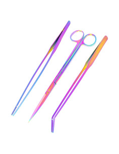 Kit de Herramientas de Acuascaping Mandala Crafts 3 en 1 Acero Inoxidable