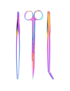 Kit de Herramientas de Acuascaping Mandala Crafts 3 en 1 Acero Inoxidable 2