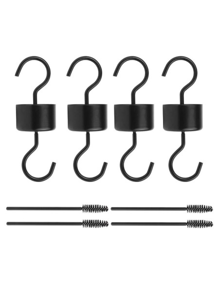 Ganchos de Alimentador de Colibrí Picowe 4 Paquetes 4.1 cm