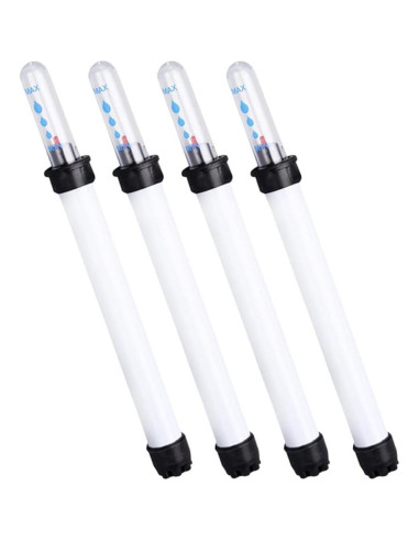 Medidor de Nivel de Agua Milisten - Paquete de 4 para Jardín