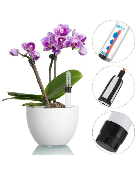 Medidor de Nivel de Agua Milisten - Paquete de 4 para Jardín