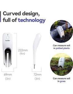 Medidor de Humedad del Suelo Wi-Fi RainPoint, Sensor Inteligente 2
