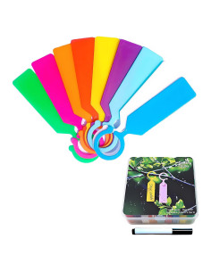 90 Etiquetas de Plantas Reutilizables Genérico con Bolígrafo