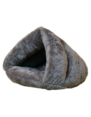 Cama para mascotas Beskie L 45x45cm Gris suave y cálida