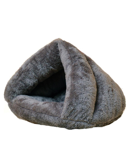 Cama para mascotas Beskie L 45x45cm Gris suave y cálida
