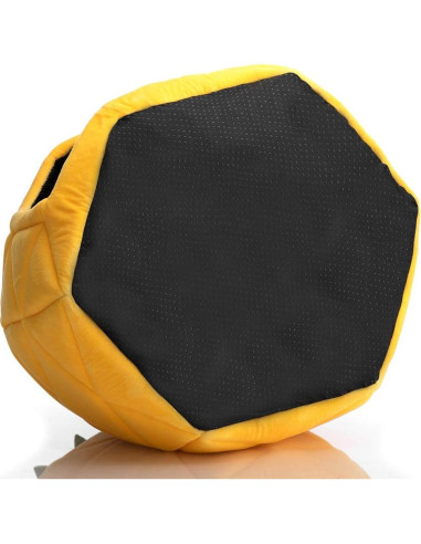 Cama para Mascotas Hollypet en Forma de Piña Amarilla 38x38 cm