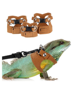 Juego de Arnés y Correa Ajustable Quilax para Dragón Barbudo