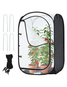 Cubierta de Planta Pop Up Ohuhu 61x61x91 cm Malla Protectora