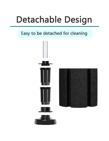 Filtro de esponja AQUANEAT para acuario hasta 227 litros