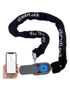 Candado de Cadena Biométrico Dhiedas 1.0m Acero 8mm