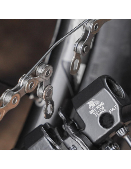 Herramienta de extracción de pasadores de cadena Bike Hand YC-396 - 2 en 1 - Compatible con Shimano y Campagnolo