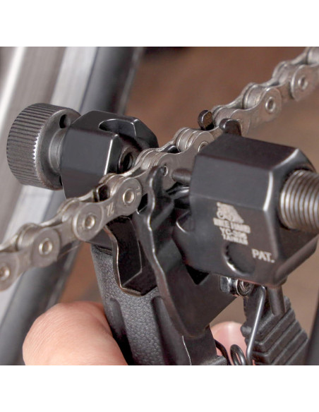Herramienta de extracción de pasadores de cadena Bike Hand YC-396 - 2 en 1 - Compatible con Shimano y Campagnolo