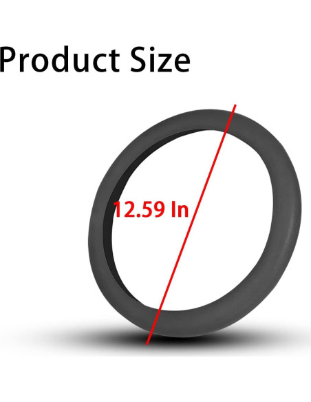 Cubierta de Volante de Silicona AICEL 35.88 cm Antideslizante