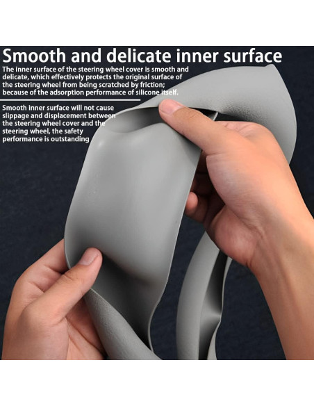 Cubierta de Volante de Silicona AICEL 35.88 cm Antideslizante