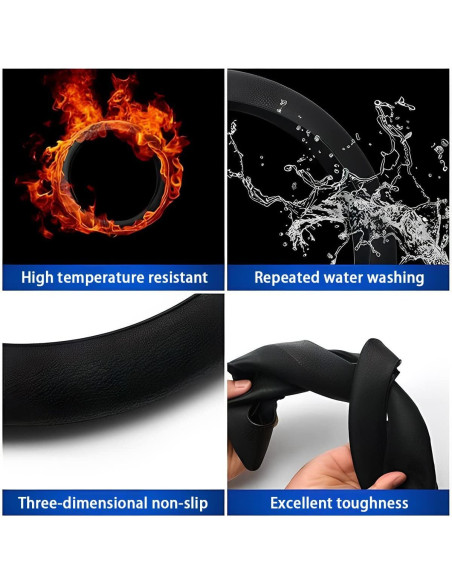 Cubierta de Volante de Silicona AICEL 35.88 cm Antideslizante