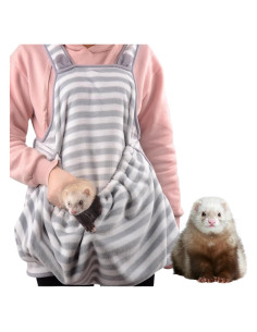 Bolsa de Transporte para Mascotas SEZDEKI Gris 62x70 cm