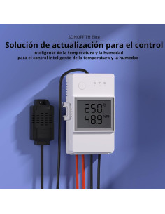 Interruptor Inteligente WiFi SONOFF THR320D con Monitoreo de Temperatura 2