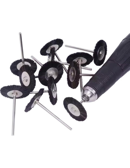 Cepillo de Cerdas de Nylon T 20 Piezas Luo Ke para Pulido