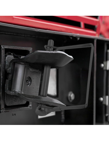 Paquete de 4 Pasadores de Enganche Truleego 6.35x10.16cm Acero