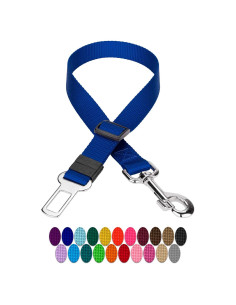 Cinturón de Seguridad para Perros Country Brook Petz Nylon Azul