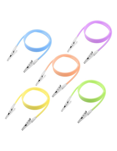 Clips para Baberos Dentales SynHHergyx - 5 Pcs Silicona Suave