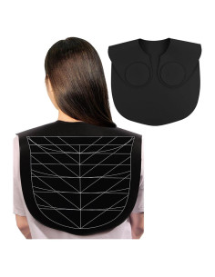 Collar de Corte de Cabello de Silicona XDONEF 54.6x42cm