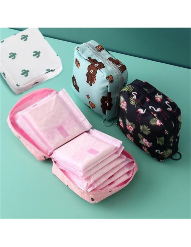 Bolsa Impermeable para Toallas Sanitarias Abeillo - 2 Piezas