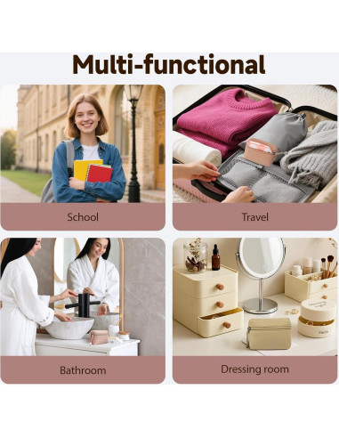 Bolsa de Almacenamiento YDR para Toallas Sanitarias Rosa 12x23cm